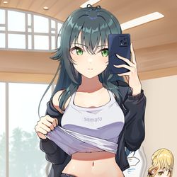 This is a pixiv picture whose title is 危ない、ことね！.