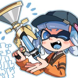 This is a pixiv picture whose title is イカ.