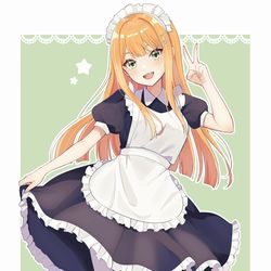This is a pixiv picture whose title is メイド清夏.