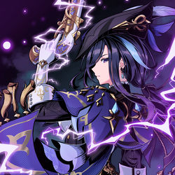 This is a pixiv picture whose title is 影を討つ！.