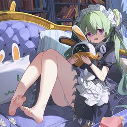 This is a pixiv picture whose title is 小可琳: 今天让绳酱当一回主人~.