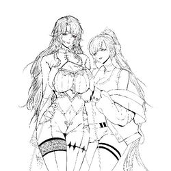 This is a pixiv picture whose title is 当和你交往的校花带你去她家见母亲…….