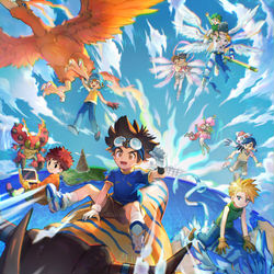 This is a pixiv picture whose title is 25周年おめでとう！.