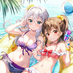 This is a pixiv picture whose title is 最高の夏にしよ☆.