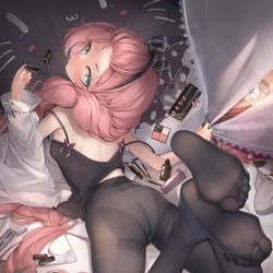 This is a pixiv picture whose title is カチャ～.