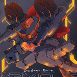 This is a pixiv picture whose title is アーマーカービィ GB：Ed..