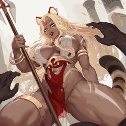 This is a pixiv picture whose title is AFK arena - Antandra.
