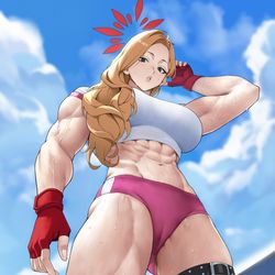 This is a pixiv picture whose title is 体操服姿見てみたいなー.