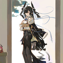 This is a pixiv picture whose title is 北风女巫.