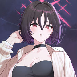 This is a pixiv picture whose title is ミサキ.