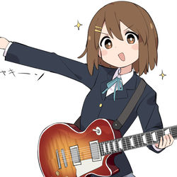 This is a pixiv picture whose title is 平沢唯.