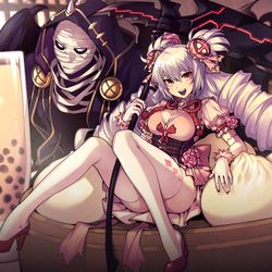 This is a pixiv picture whose title is 《乖離性百萬亞瑟王：環》邀稿合作.