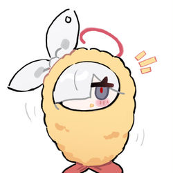 This is a pixiv picture whose title is 🍤.