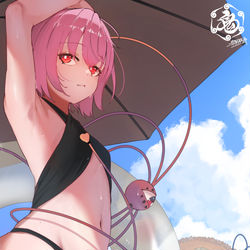 This is a pixiv picture whose title is あついねー.