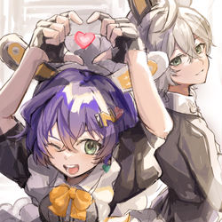 This is a pixiv picture whose title is リンとアキラ.