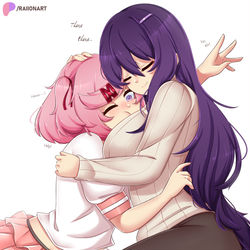 This is a pixiv picture whose title is Natsuri hug.