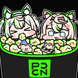 This is a pixiv picture whose title is 서울 팝콘 Seoul POPCON 2024.