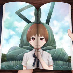 This is a pixiv picture whose title is 世界が見開かれても.