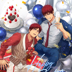 This is a pixiv picture whose title is 火神くん誕生日おめでとう!.
