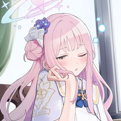 This is a pixiv picture whose title is うとうとミカ.
