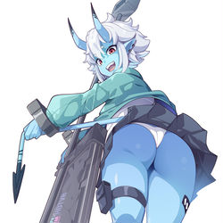This is a pixiv picture whose title is Soukaku booty.