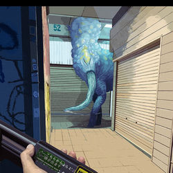 This is a pixiv picture whose title is 舌の上で踊る.
