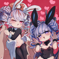 This is a pixiv picture whose title is バニーモニカ.