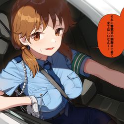 This is a pixiv picture whose title is アイドルになってください、早苗さん.