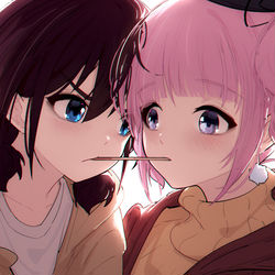 This is a pixiv picture whose title is 没灵感 画点喜欢的.