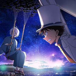 This is a pixiv picture whose title is 【クロス注意】「まさか空を飛ぶ人間と鉢合わせるとは…」.