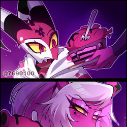 This is a pixiv picture whose title is vivziepop詰め19.
