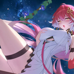 This is a pixiv picture whose title is 长离.