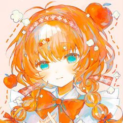 This is a pixiv picture whose title is ribbon.