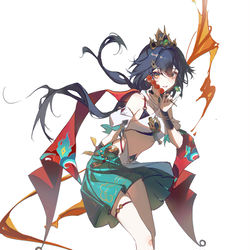 This is a pixiv picture whose title is 云璃.