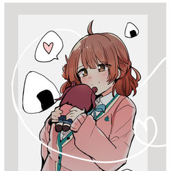 This is a pixiv picture whose title is 佑芽.