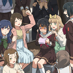 This is a pixiv picture whose title is 高坂ファイト～！！.