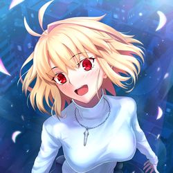 This is a pixiv picture whose title is 「大好きーー大好き、大好き、大好き！」.