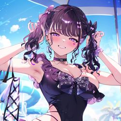 This is a pixiv picture whose title is ちゃ～んと目に焼き付けてね♡.