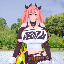 This is a pixiv picture whose title is Llyod stole Nicole's body.