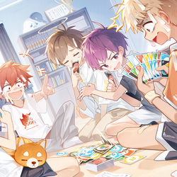 This is a pixiv picture whose title is UNOタイム.
