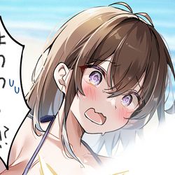This is a pixiv picture whose title is カニ vs はわわちゃん その7「はわわちゃん、敗北する」.