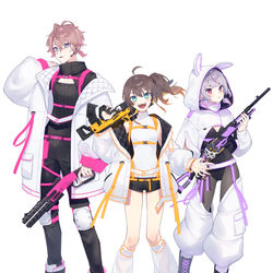 This is a pixiv picture whose title is 【お仕事】V最協決定戦キービジュアル.