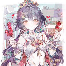 This is a pixiv picture whose title is 0.<.