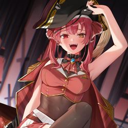 This is a pixiv picture whose title is 幽霊船戦.