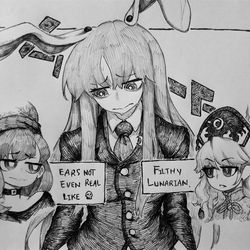 This is a pixiv picture whose title is Udonge.