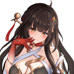 This is a pixiv picture whose title is 霊砂さん.
