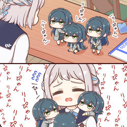 This is a pixiv picture whose title is ＼りーぴゃん／.