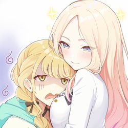 This is a pixiv picture whose title is 十王会長とことねちゃん.