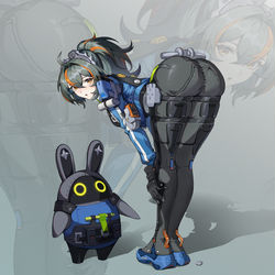 This is a pixiv picture whose title is 朱鸢.