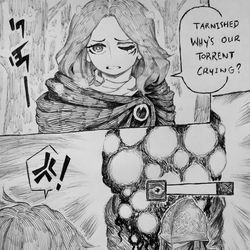 This is a pixiv picture whose title is Aged One Gaze.
